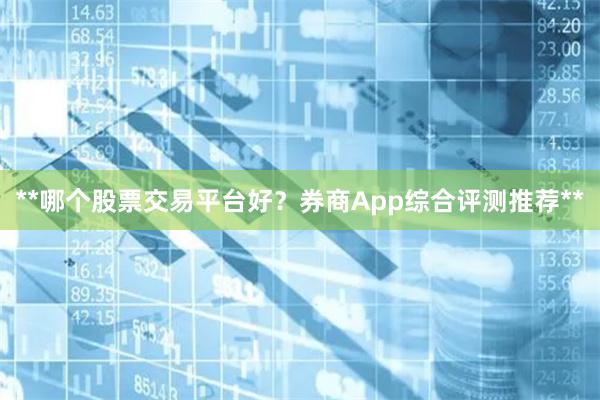 **哪个股票交易平台好？券商App综合评测推荐**