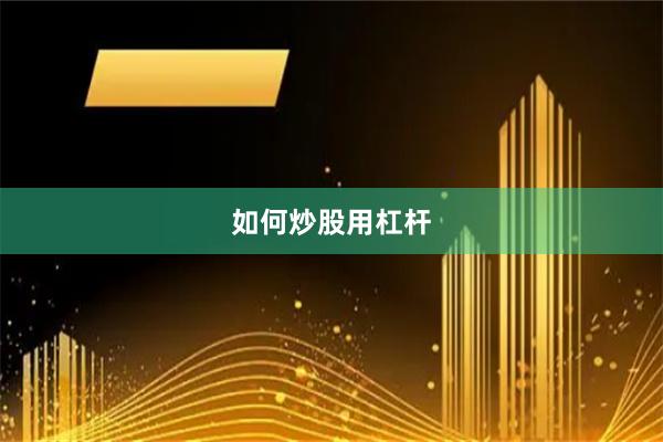 如何炒股用杠杆